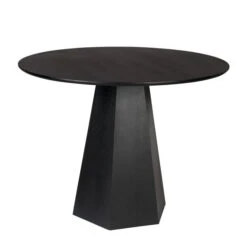 Zuiver Ronde Design Eettafel Zwart -Zuiver Verkoop 4 4