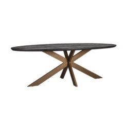 Ovale Eettafel Visgraat