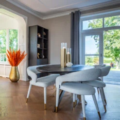 Ovale Eettafel Visgraat -Zuiver Verkoop 7378 6