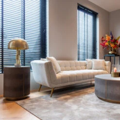 Bijzettafel Slangenleer Met Goud -Zuiver Verkoop 7531 5