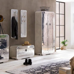 Wandkast Aluminium Zilver Met Planken -Zuiver Verkoop aluminium wandkast met planken witold lavis 01