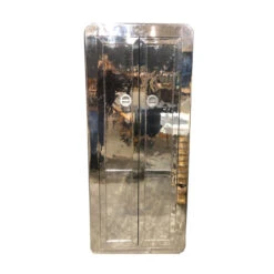 Wandkast Aluminium Zilver Met Planken -Zuiver Verkoop aluminium wandkast met planken witold lavis 02