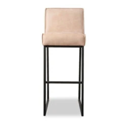 Luxe Barkruk Van Leer Samenstellen -Zuiver Verkoop barkruk van leer het anker meubelen lara 2 1