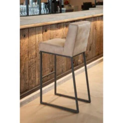 Luxe Barkruk Van Leer Samenstellen -Zuiver Verkoop barkruk van leer het anker meubelen lara 6 1