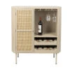 Beige Wijnkast Met Rotan -Zuiver Verkoop beige wijnkast met rotan amaya bodio 02
