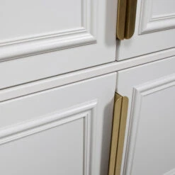 BePureHome Opbergkast Met Lambrisering -Zuiver Verkoop bepure organize witte bergkast met legplanken 07