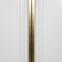 BePureHome Kledingkast Met Lambrisering -Zuiver Verkoop bepure organize witte kledingkast met messing garderobe inrichting 07 1