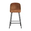 BePureHome Lederen Barstoel -Zuiver Verkoop bepure vogue leren barstoel 65 cm in cognac 01 1