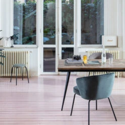 BePureHome Velvet Eetkamerstoel -Zuiver Verkoop bepurehome admit velvet eetkamerstoel 04