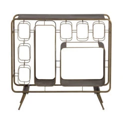 BePureHome Wijnkast Antique Brass