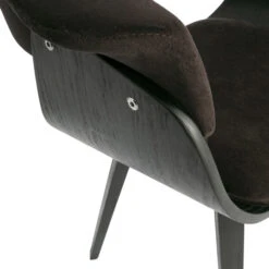 BePureHome Houten Design Stoel Met Stof -Zuiver Verkoop bepurehome catch houten design stoel met stof 05