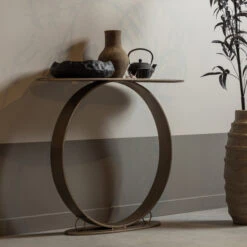 BePureHome Sidetable Metaal Champagne -Zuiver Verkoop bepurehome comic sidetable metaal champagne 03