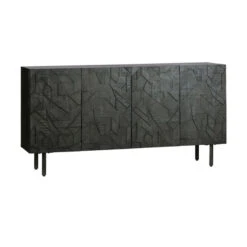 BePureHome Zwart Dressoir Houtsnijwerk 18 BePureHome Zwart Dressoir Houtsnijwerk -Zuiver Verkoop bepurehome counter zwart dressoir houtsnijwerk 03