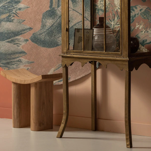 BePureHome Stoer Houten Krukje 5 BePureHome Stoer Houten Krukje - Afbeelding 3