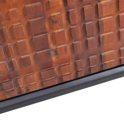 BePureHome Wandkast Walnoot Met Zwart -Zuiver Verkoop bepurehome nuts houten wandkast walnoot zwart 05