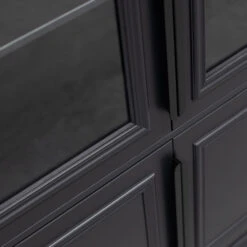 BePureHome Vitrinekast Mat Zwart 15 BePureHome Vitrinekast Mat Zwart -Zuiver Verkoop bepurehome organize vitrinekast mat zwart 05