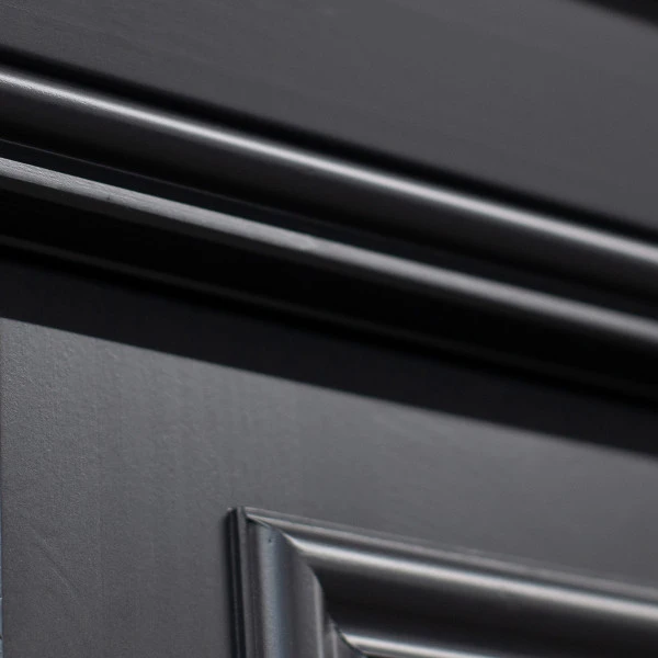 BePureHome Vitrinekast Mat Zwart 7 BePureHome Vitrinekast Mat Zwart - Afbeelding 5