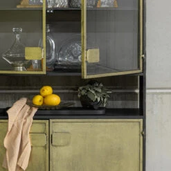 BePureHome Vitrinekast Antique Brass -Zuiver Verkoop bepurehome pack vitrinekast antique brass 04