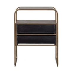 BePureHome Nachtkastje Met 2 Lades -Zuiver Verkoop bepurehome polite nachtkastje met 2 lades 04