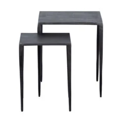 BePureHome Bijzettafelset Metaal Zink -Zuiver Verkoop bepurehome punk bijzettafelset metaal zink 03