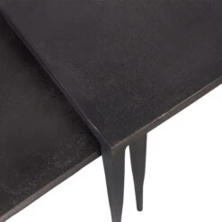 BePureHome Bijzettafelset Metaal Zink -Zuiver Verkoop bepurehome punk bijzettafelset metaal zink 04