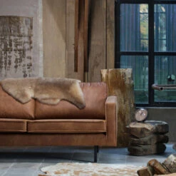 BePureHome 2,5-zits Bank Leer -Zuiver Verkoop bepurehome rodeo 2 5 zits bank recycle leer 04