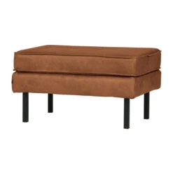 BePureHome Hocker Recycle Leer -Zuiver Verkoop bepurehome rodeo hocker recycle leer 02