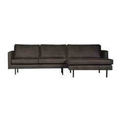 BePureHome Hoekbank Chaise Longue Eco Leer -Zuiver Verkoop bepurehome rodeo hoekbank chaise longue recycle leer 07