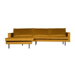 BePureHome Hoekbank Chaise Longue Velvet -Zuiver Verkoop bepurehome rodeo velvet hoekbank chaise longue fluweel 05