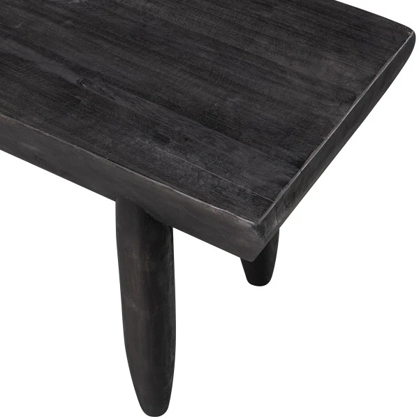 BePureHome Stoer Houten Halbankje 7 BePureHome Stoer Houten Halbankje - Afbeelding 5