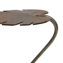 BePureHome Blad Bijzettafeltje Goud -Zuiver Verkoop bepurehome stylish blad bijzettafeltje goud bruin 3