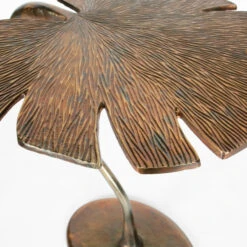 BePureHome Blad Bijzettafeltje Goud -Zuiver Verkoop bepurehome stylish blad bijzettafeltje goud bruin 4