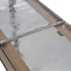 BePureHome Matzwarte Sidetable Met Glas -Zuiver Verkoop bepurehome sunday matzwarte sidetable met glas 05