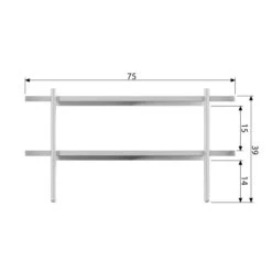 BePureHome Witte Salontafel Rond 12 BePureHome Witte Salontafel Rond -Zuiver Verkoop bepurehome tender witte salontafel rond 05