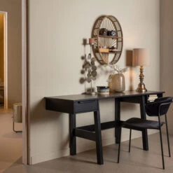 BePureHome Eetkamerstoel Zwart Fluweel -Zuiver Verkoop bepurehome twitch eetkamerstoel zwart fluweel 03