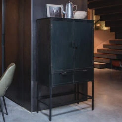 BePureHome IJzeren Wandkast Zwart -Zuiver Verkoop bepurehome wish ijzeren wandkast zwart 2