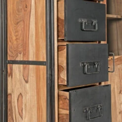 Wandkast Sheesham Hout -Zuiver Verkoop bergkast met laden lavis havel 03 800x800 1