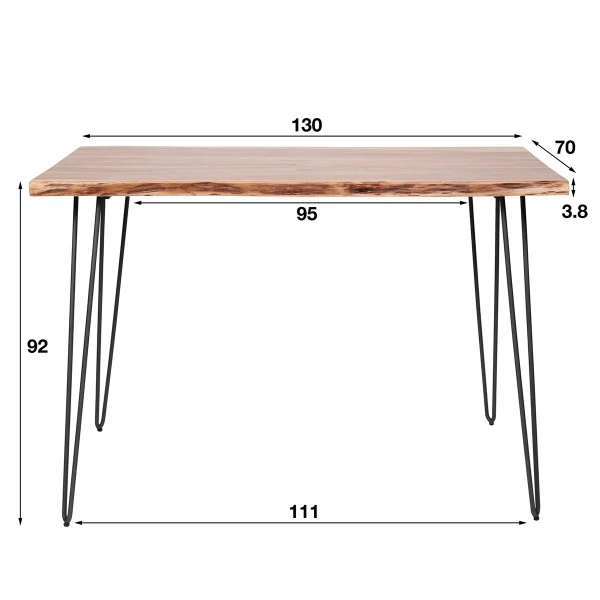 Boomstam Bartafel Acaciahout 5 Boomstam Bartafel Acaciahout - Afbeelding 3