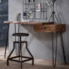 Boomstam Sidetable Met Lade -Zuiver Verkoop boomstam sidetable met lade giani live edge 02