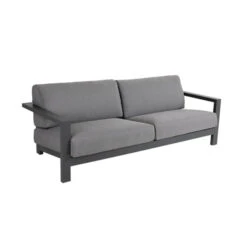 Brafab 3-zits Tuinbank Antraciet Alu