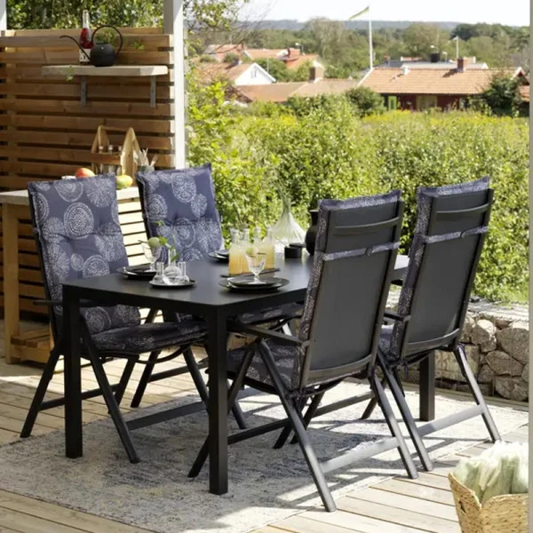 Brafab Tuintafel Aluminium En Glas - Afbeelding 4