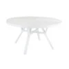 Brafab Ronde Tuintafel Wit Aluminium