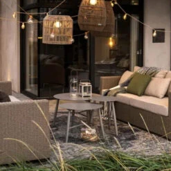 Brafab Rond Tafeltje Voor Buiten -Zuiver Verkoop brafab vannes rond tafeltje voor buiten beige 45 cm 03 1