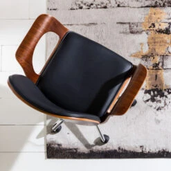 Bureaustoel Walnoot -Zuiver Verkoop bureaustoel walnoot patron 10