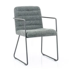 Moderne Eetkamerstoel Zachte Stof