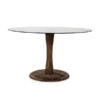 Ronde Eettafel Hout En Glas -Zuiver Verkoop by boo boogie ronde eettafel hout en glas 01