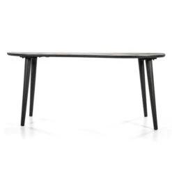 Eettafel Organische Vorm Zwart -Zuiver Verkoop by boo guus eettafel organische vorm zwart 01