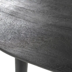 Eettafel Organische Vorm Zwart -Zuiver Verkoop by boo guus eettafel organische vorm zwart 04