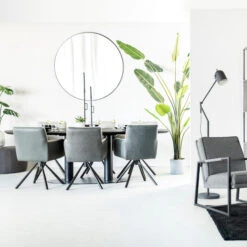 Ronde Spiegel 120 Cm -Zuiver Verkoop by boo immense ronde spiegel 120 cm zwart 03 1