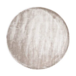 Zacht Rond Vloerkleed Grijs